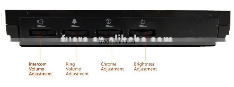 New 7" TFT Video Intercom Remote Unlock Night Vision CCTV Camera Rainproof Security Video Wireless Doorbell