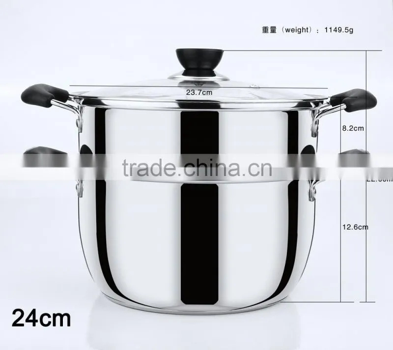 new products commercial stainless steel food steamer pot