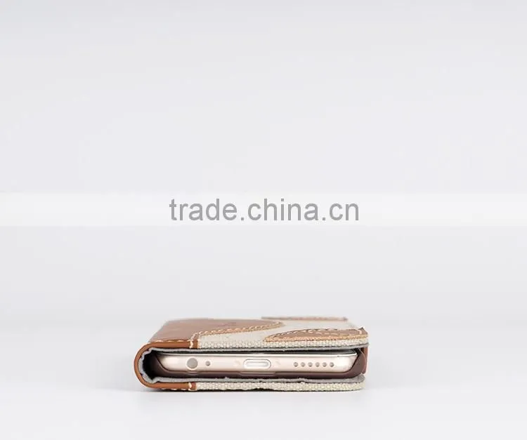 Classic luxury mobile phone leather case for iphone6s