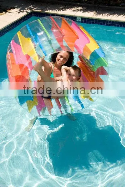 inflatable water rolling