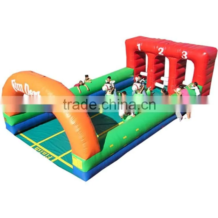 hot sell used Derby race game inflatable Derby race for sale