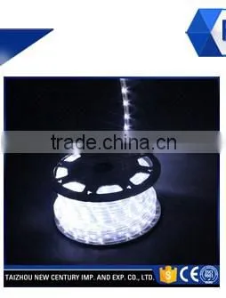 flashing christmas outdoor 3d motif rope light
