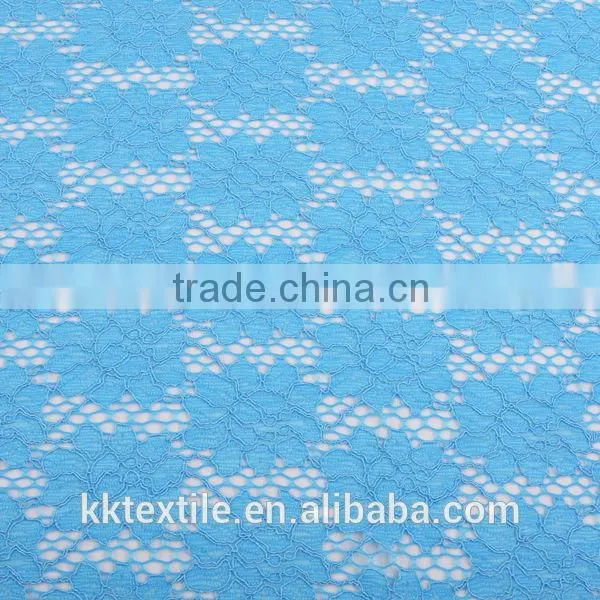 New Arrival Elegant 60% RS 40% Nylon mesh lace fabric in two colors
