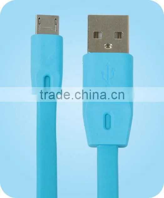 Micro USB Flat cable with OTG for Huawei Samsung Mobile Phone