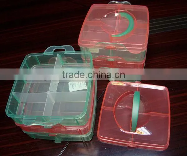 .Plastic container,3pcs same plastic container together with 1 lid