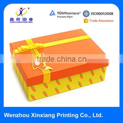 4 Colors Big Hard Wholesale Paper Craft and Gift Storage Box