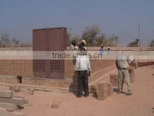 WANTE MACHINERY WT1-20 manual interlocking earth brick moulding machine