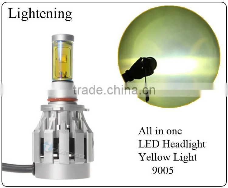 10-30V DC Car LED Light Accessories All in one design ---driver & fan inside LED Headlight H4 MT-G2 LED