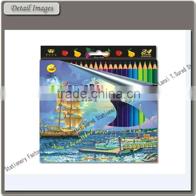 Drawing Water Lead Color Pencils With Colored Box