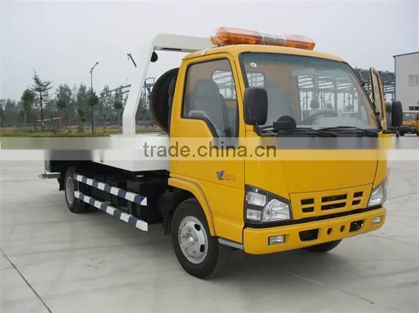 high quality 4*2 FAW jiefang flated towing truck sale
