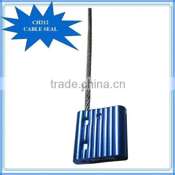 CH212 adjustable aluminum cable seal for shipping security