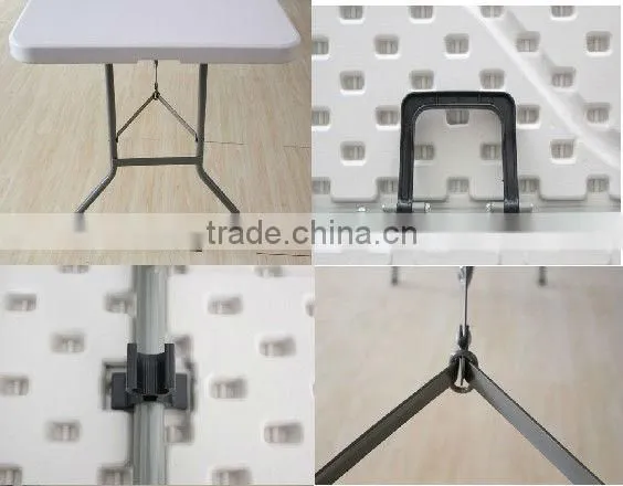 8FT Plastic Folding in half Wedding Table