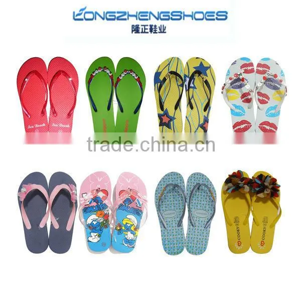 Beautiful handmade China EVA summer beach walk slipper for lady