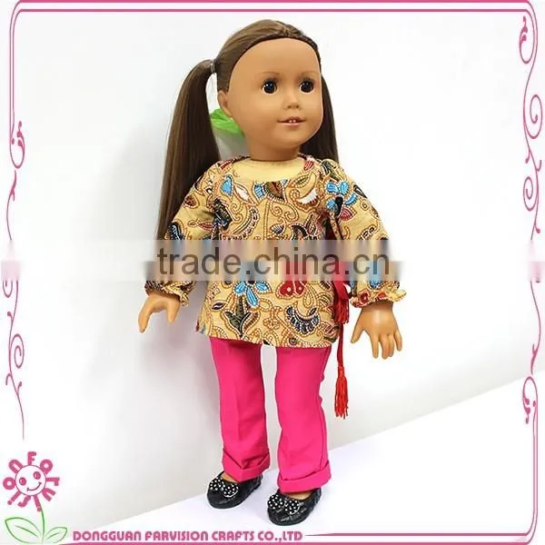 China plastic doll factory custom cute high quality fashion design girl doll