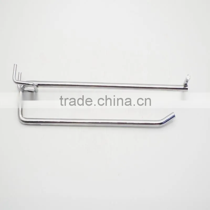 Wire Display Hanging Hooks with Price Tag 3 Line Power Pegboard Hook