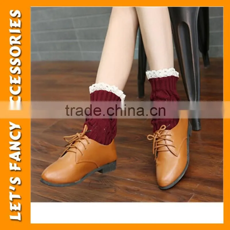 Hot Women Knit Stocking Stripe Leg Warmer with vivid butterfly cheaper wholesale sexy leg warmer PGLW-0015