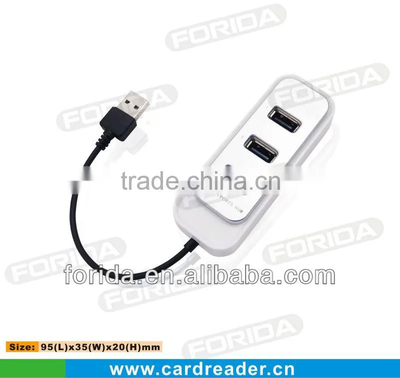 Forida Hot sale 3 ports USB 2.0 HUB mini usb hub