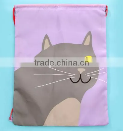 Promotion sublimation sport drawstring bag china factory