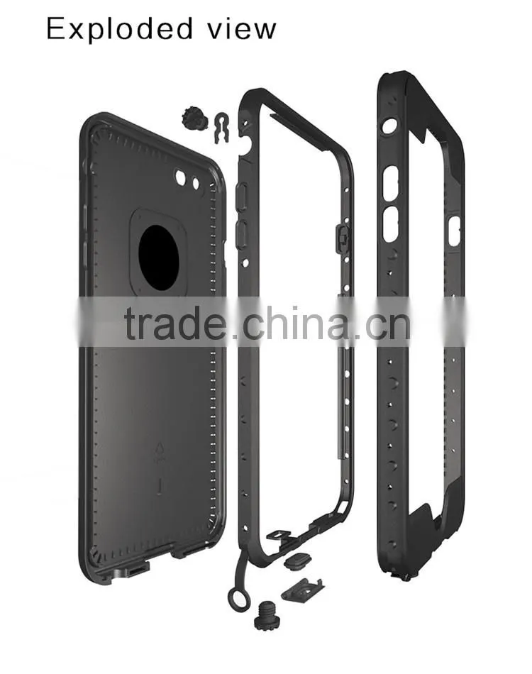 Shock Absorbing Case Heavy Duty Tough Cover for Iphone6, For Iphone 6 Waterproof Case