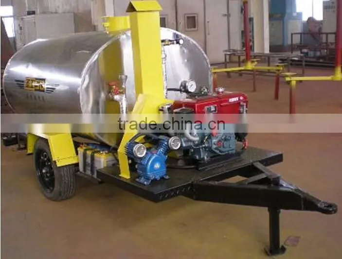 Bitumen Distributor Trailer 1000 Liter, 1500 Liter for Highway Asphalt distribute
