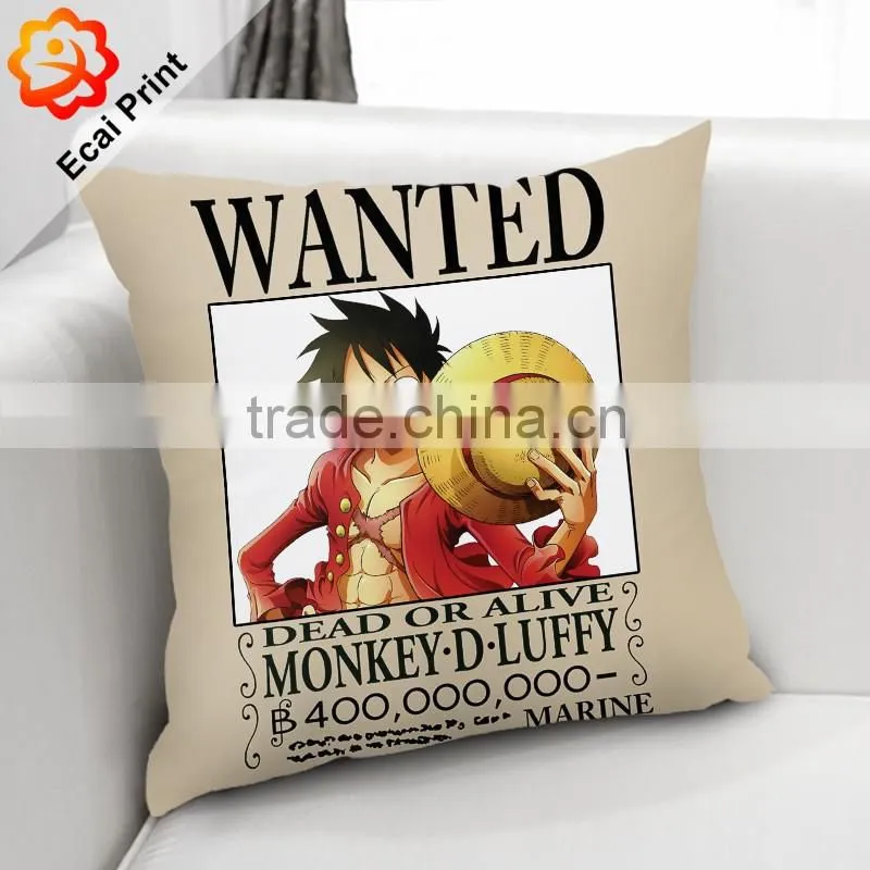 HOT SELL Custom Printed Pillow - Popular Japanese Series Anime One Piece
