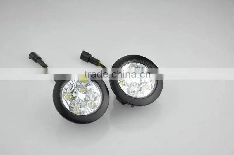 High Quality led DRL Daytime Running Lights 4-LED led drl lights with E_Mark