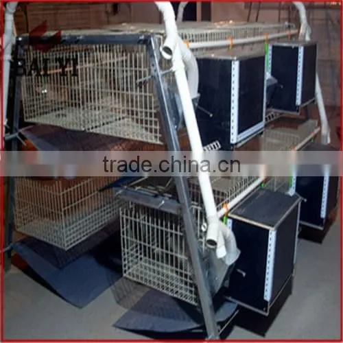 BAIYI Mesh Company Rabbit Cage Industrial Sale A-Type &H-Type Low Carbon Steel Wire Cage