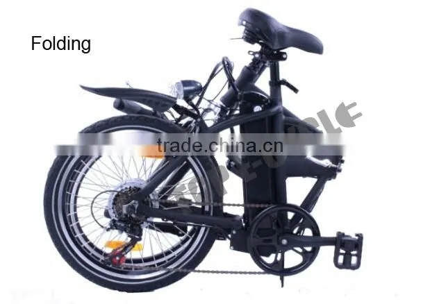 Alloy frame mini ebike easy riding small folding electric bike