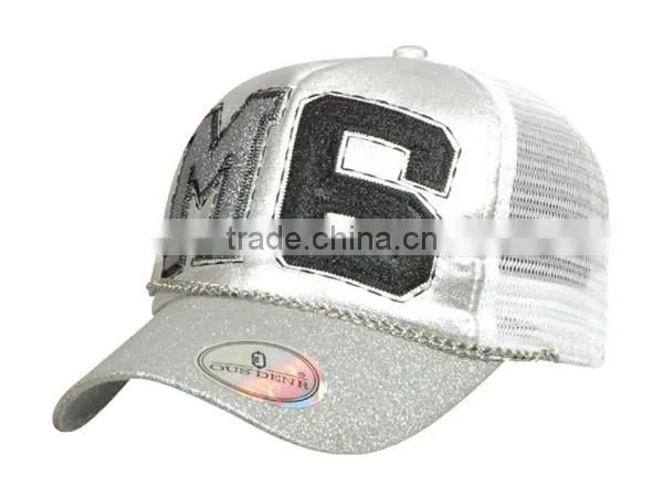 Yangzhou Factory Manufacture High Quality LED Cotton Baseball Cap with Optical Fiber Lights