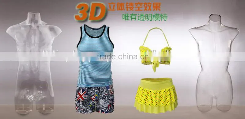 Top PC transparent leg plastic female leg mannequin