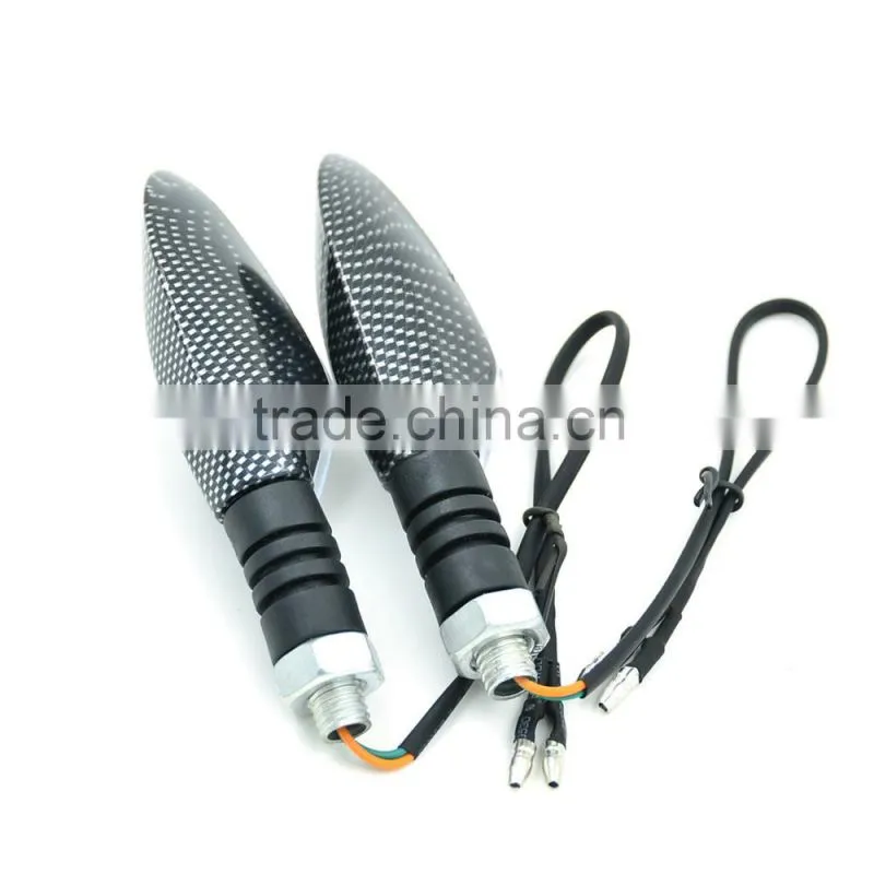 DC12V 3W 15SMD LED Waterproof Motorcycle Turn Signal Lights
