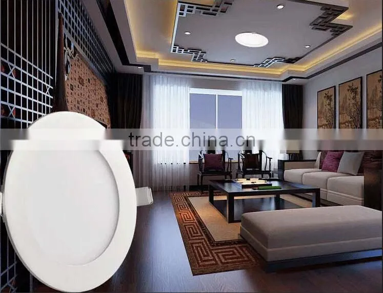 SMD 2835 high quality 85-265V slim led panel light 3w 6w 9w 12w 15w 18w 24w