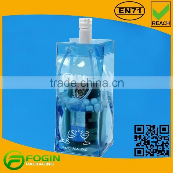 Wine & Bottle Cooler Ice Chiller Freeze Carrier Bag Wine Carrier