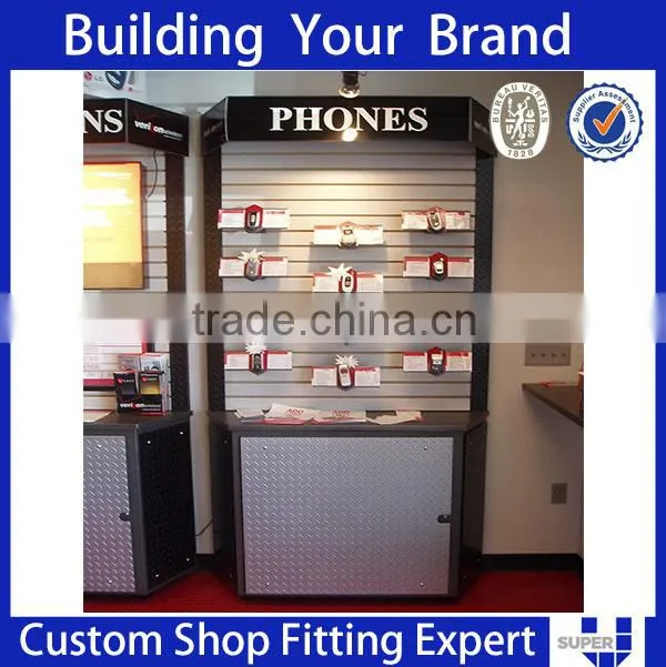 Australia easy to shipping popular mobile phone display shelving