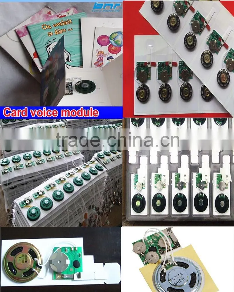 custom voice Music Chips Sound Modules Voice Recorder For Greeting Cards And Toys