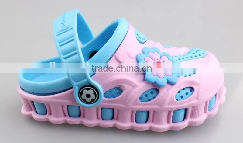 2016 JinJiang Factory High Quantity Fashion Cheap Kid shoe ,EVA Garden Clogs Slippers