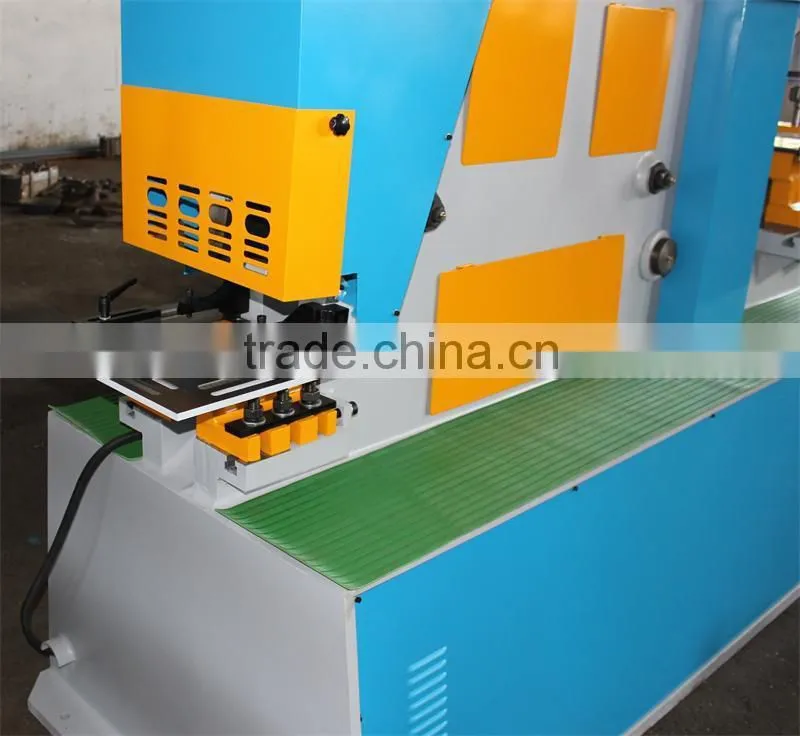 Q35Y hydraulic Metal Sheet Process Machine , Steel Facbricate Machine , Iron Rod Shearing Machine