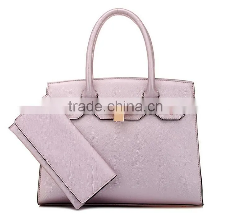 New arrival PU/leather lady tote bag handbag