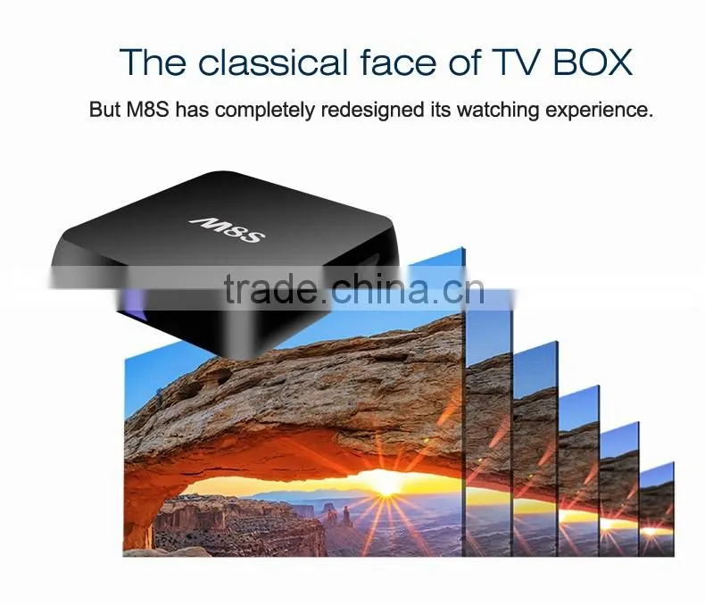 Factory Price Amlogic S905 2GB 8GB KODI Loaded BT 4.0 Mini M8S TV Box