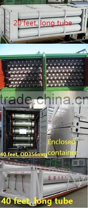 I5 CNG tube trailer, non- stationary, for all kinds of gas refueling stataions