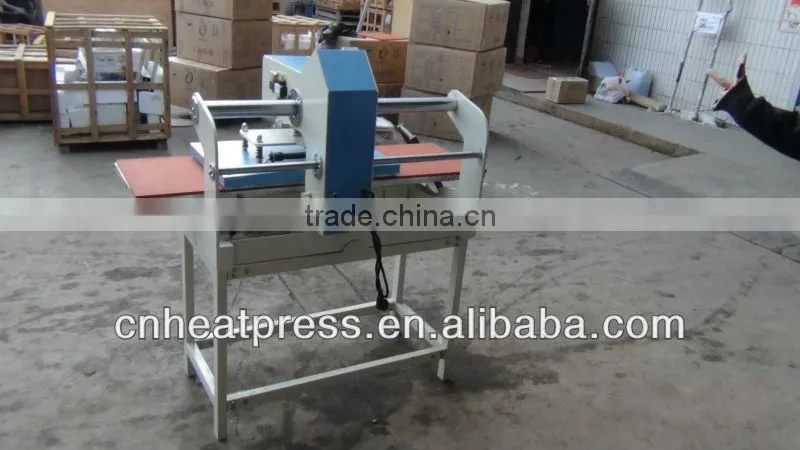 double tray 40x60 cm air operated sublimation heating machine