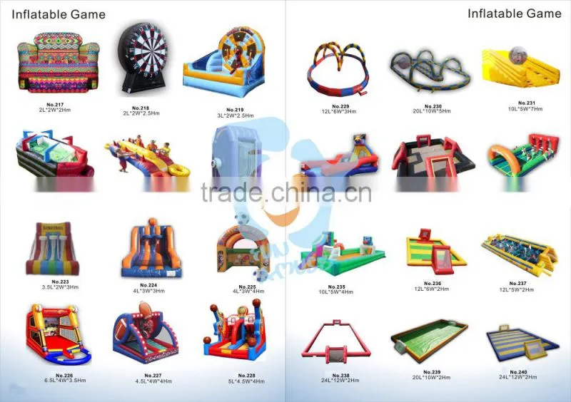 giant inflatable wipeout course for sale