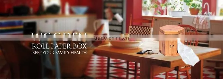 wooden roll paper box, paper box, rolling paper