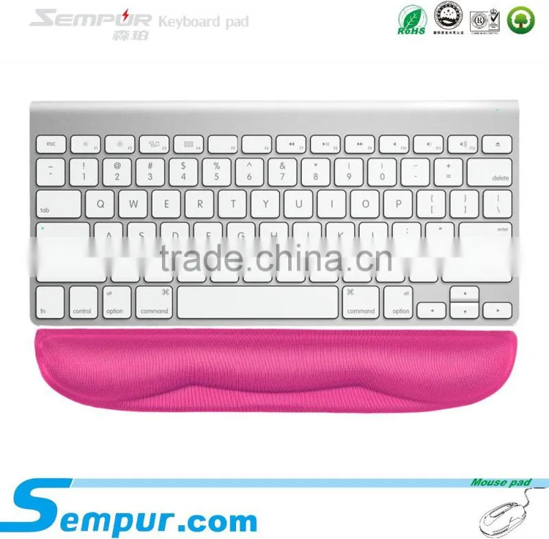 SEMPUR PU gel keyboard wrist pad for laptop