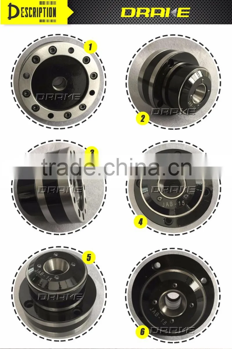 JAB High speed rotary air Dead Length pneumatic power Collet Chucks