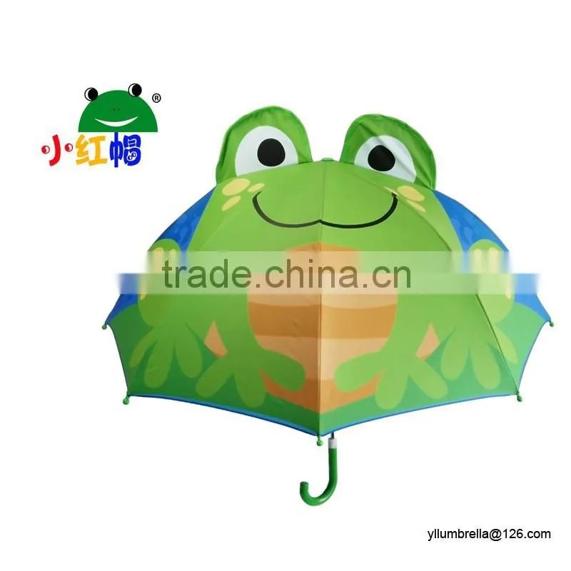 High quality kids animal print umbrellas rain umbrella cute made in china