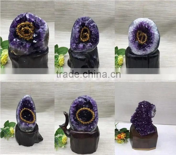 Brazil Amethyst Crystal Geode Natural Amethyst Geode Wholesale
