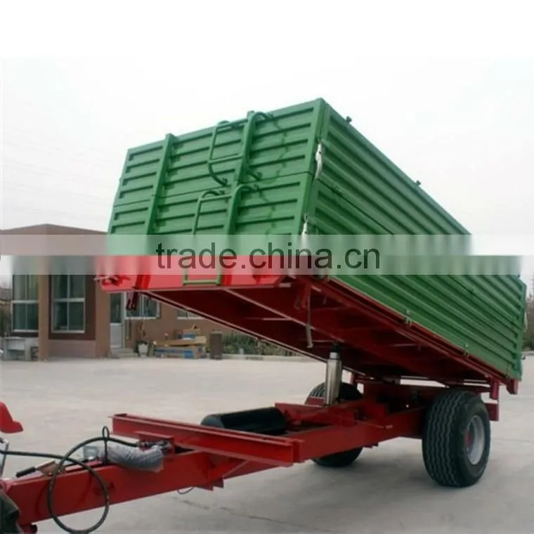 7CX-5T 5 ton Rear Tipping Farm Trailer Hot selling in Africa
