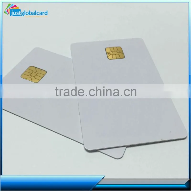 2015 Professional pvc card blank sle4442 contact smart card