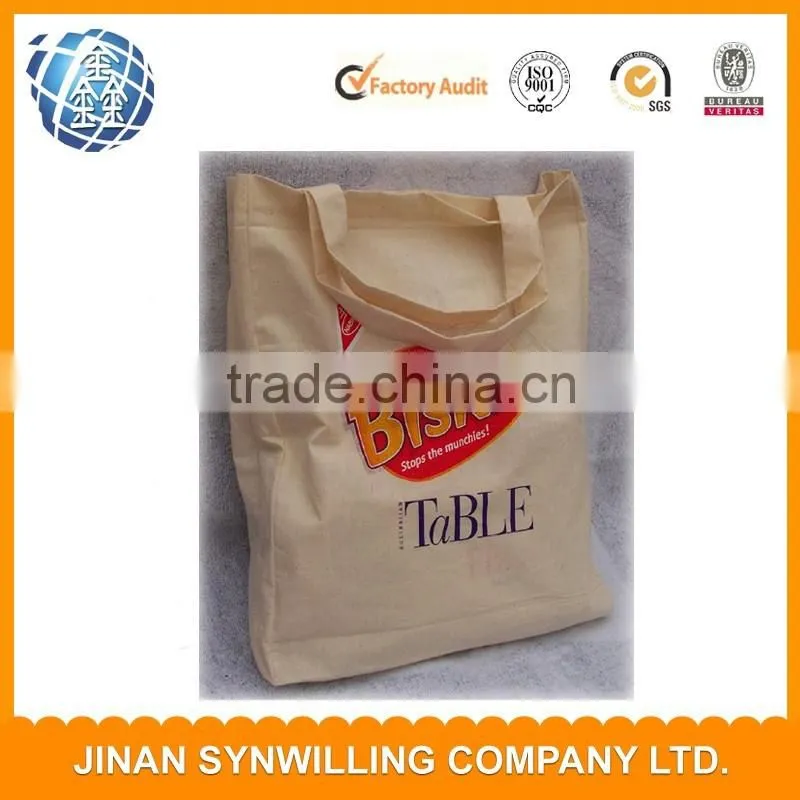 Reusable Tote Bag environmental protection bag white fabric bag canvas